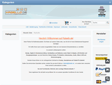 Tablet Screenshot of kabello.de